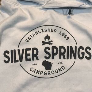 Sliver Spring Women Small Blue Black Front Pocket Long Sleeve Pullover Hoodie‎